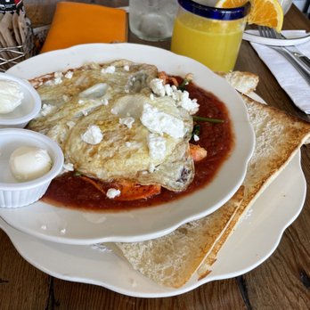 The Penguin - Shakshuka with Lobster added - Burgers Near Me - Bethany Beach, Delaware The Penguin - Shakshuka with Lobster added - Burgers Near Me - Bethany Beach, Delaware