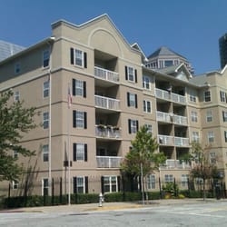 Peachtree Walk Condominium - Building A at the corner of Peachtree Walk & 11th Street.