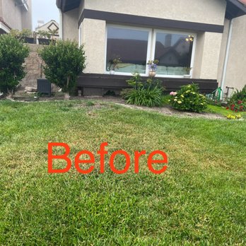 Aurora Outdoors - before and after photos of a lawn - Landscaping Near Me Aurora Outdoors - before and after photos of a lawn - Landscaping Near Me