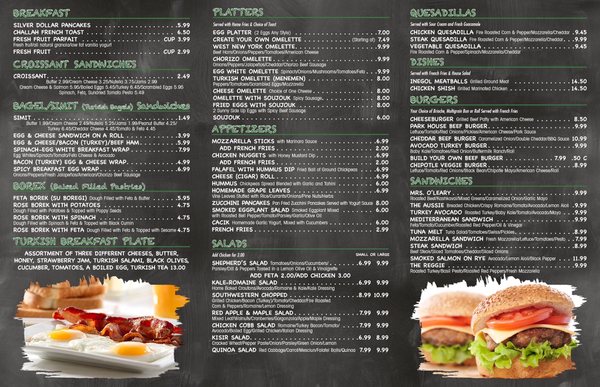 Menu photo 7 Park Cafe + Restaurant West New York, NJ Menu photo 7 Park Cafe + Restaurant West New York, NJ