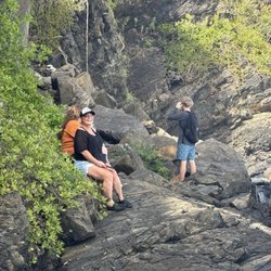 Annaly Bay Tide Pools - Taking a rest along the beach