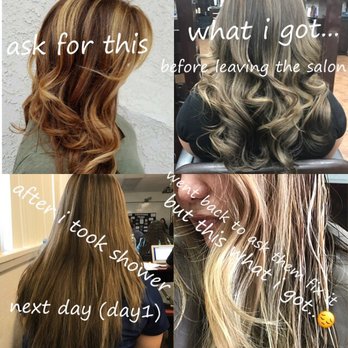 Salon Image TM - gave them a try based on their high ratings/reviews.Well, just look at the pictures, then it's up for you guys to decide.Soo disappointed! - Hair Salons Near Me - Carson, California