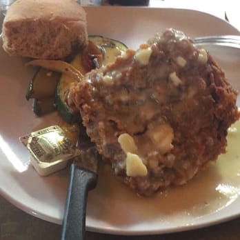 Backyard Bistro - Aaron's Chicken Fried Steak - American Near Me - Pipe Creek, Texas Backyard Bistro - Aaron's Chicken Fried Steak - American Near Me - Pipe Creek, Texas