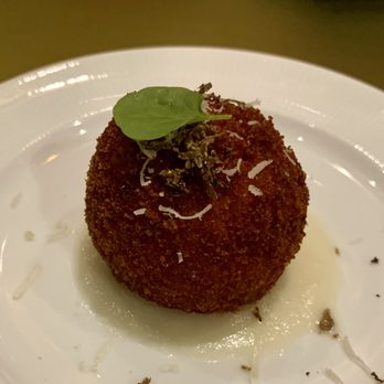 ATLAS Steak + Fish - BLACK TRUFFLE AND BRIE ARANCINI was really good - Seafood Near Me - Kamloops, British Columbia