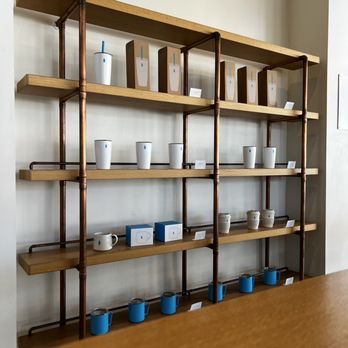 Blue Bottle Coffee - Arts District - Blue Bottle Mugs and Cups - Coffee & Tea Near Me - Los Angeles, California Blue Bottle Coffee - Arts District - Blue Bottle Mugs and Cups - Coffee & Tea Near Me - Los Angeles, California