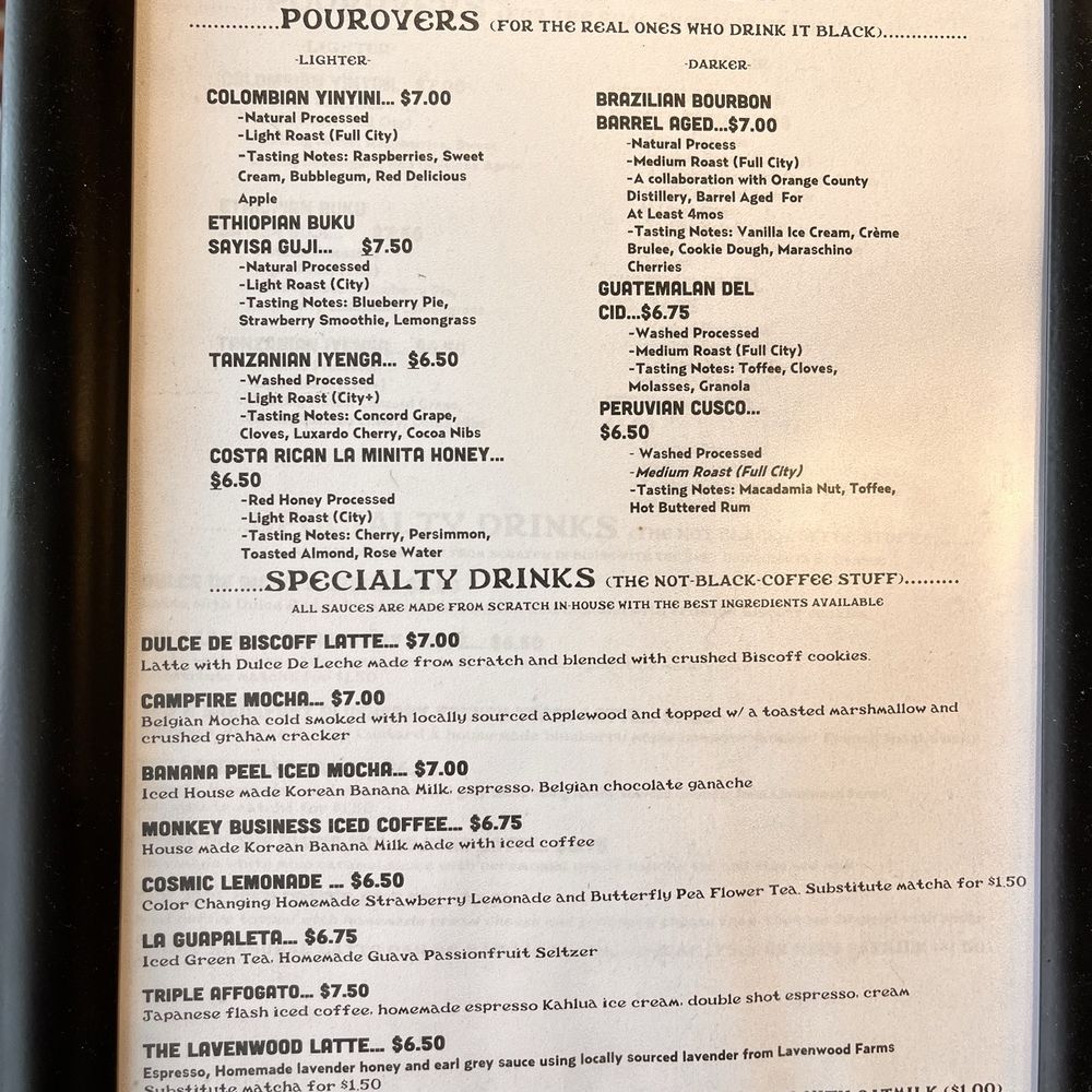 Valkyrie Coffee Roasters - Menu. - Coffee Roasteries Near Me - Chester, New York Valkyrie Coffee Roasters - Menu. - Coffee Roasteries Near Me - Chester, New York