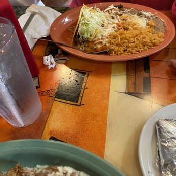 Pueblito Mexican Grill - Little mess called Chile Relleno and hard shell Taco. From the Lunch section. - Mexican Near Me - Durham, California Pueblito Mexican Grill - Little mess called Chile Relleno and hard shell Taco. From the Lunch section. - Mexican Near Me - Durham, California