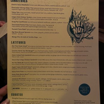McMenamins North Shore Lagoon - Menu - Cocktail Bars Near Me - Bothell, Washington