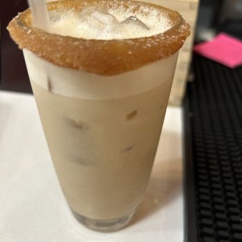 Big Bad Breakfast - Yes it's that good!   Caramel and sugar rimmed special fall drink: pumpkin Russian! - Breakfast & Brunch Near Me - Mount Pleasant, South Carolina