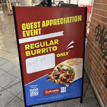Quesada Burritos & Tacos - Burrito special~ (December 2025) - Mexican Near Me - Vancouver, British Columbia Quesada Burritos & Tacos - Burrito special~ (December 2025) - Mexican Near Me - Vancouver, British Columbia