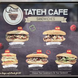 Teteh Cafe food cart - Menu
