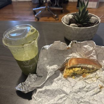 Amy's Place - Matcha smoothie, Chive On - Sandwiches Near Me - Providence, Rhode Island