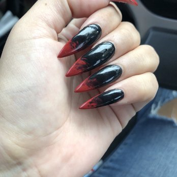 Q Nails - They still charged me full price for this garbage. Not ombre at all. - Nail Salons Near Me - Norwalk, California Q Nails - They still charged me full price for this garbage. Not ombre at all. - Nail Salons Near Me - Norwalk, California