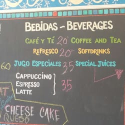 Mi Cocina - Some of the other menu items