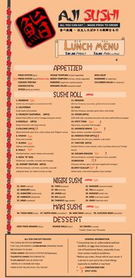 Menu photo 5 Aji Sushi Sacramento, CA