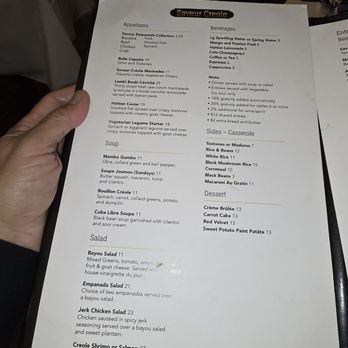 Saveur Creole - Menu - Cajun/Creole Near Me - Montclair, New Jersey Saveur Creole - Menu - Cajun/Creole Near Me - Montclair, New Jersey