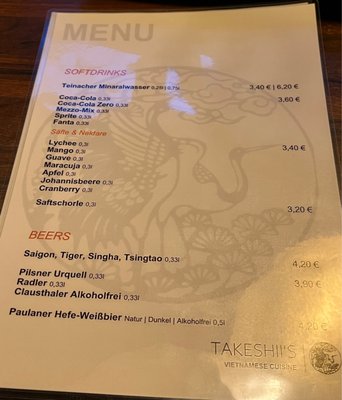 Menu photo 2 Takeshii's Stuttgart, BW