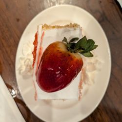 G & M Restaurant & Lounge - Strawberry shortcake, $5.25.