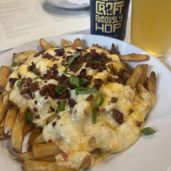 Di Prato's - Loaded pimento cheese fries and Famously Hop IPA. - Delis Near Me - Columbia, South Carolina
