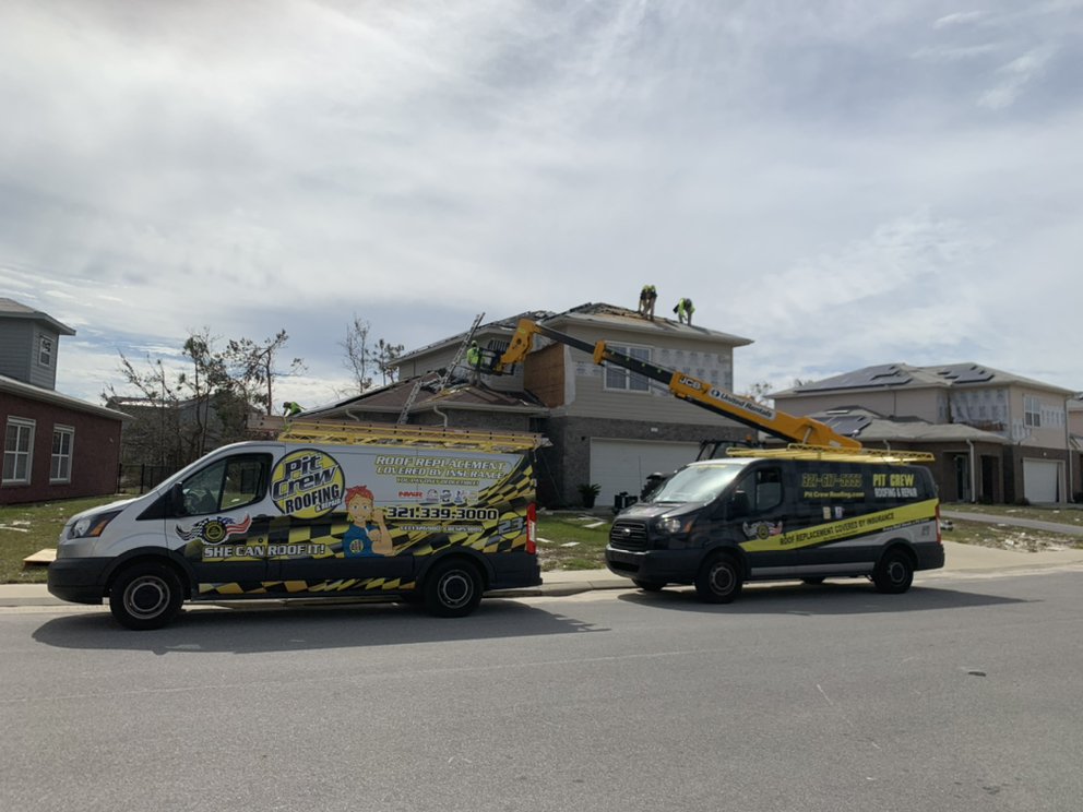 Slide of Pit Crew Roofing