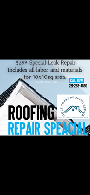 Gulf Coast Roofing Repair Logo