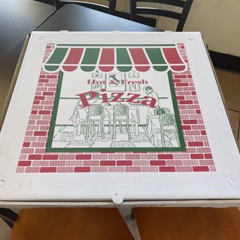 Valentino's Pizza - The size of this box is deceiving....it's MASSIVE! - Pizza Near Me - Los Alamitos, California