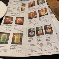 Outback Steakhouse - Happy hour menu