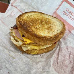 Grilled Sourdough Breakfast Sandwich