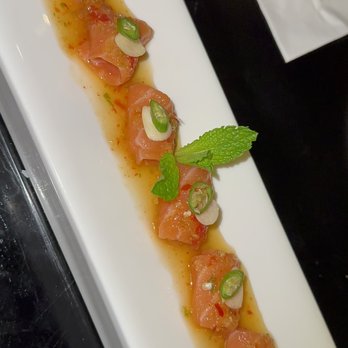 Siam Thai - Salmon Carpaccio - Thai Near Me - Flushing, New York Siam Thai - Salmon Carpaccio - Thai Near Me - Flushing, New York