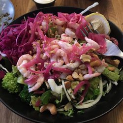 En Halv Trappa Ner - Delicious shrimp salad!