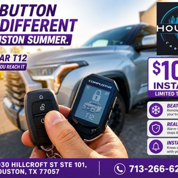 Houston Car Stereo - Compustar T12 remote start and car alarm installation on Toyota truck at Houston Car Stereo Hillcroft serving Galleria Houston, Pearland - Car Stereo Installation Near Me - Houston, Texas Houston Car Stereo - Compustar T12 remote start and car alarm installation on Toyota truck at Houston Car Stereo Hillcroft serving Galleria Houston, Pearland - Car Stereo Installation Near Me - Houston, Texas