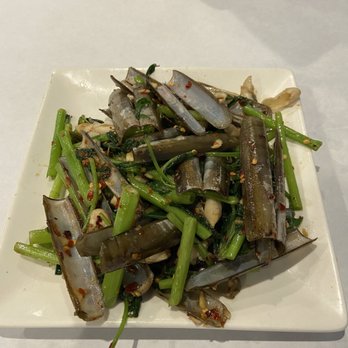 Bien Hen Restaurant - Razor clam, more shells, less clam meat - Seafood Near Me - Westminster, California