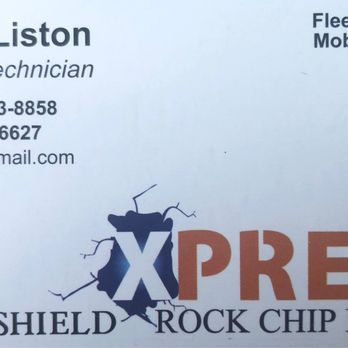 Xpress Rock Chip Repair - Business card - Auto Glass Services Near Me
