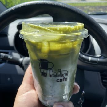 Phin Cafe - Banana Matcha - Bubble Tea Near Me - San Jose, California