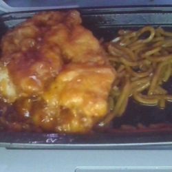 China Star - I ordered some sesame ckicken with some noodles, and to be honest, if was very good and I at half because I was so full.