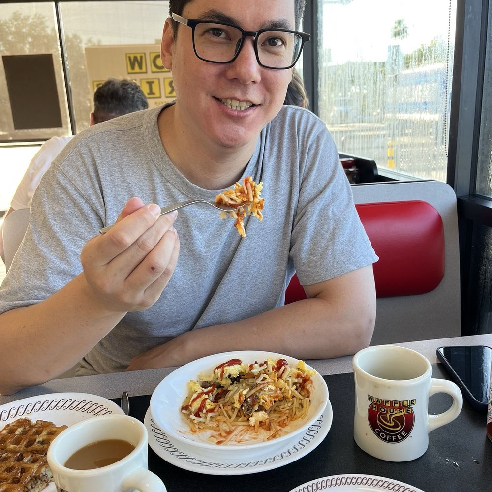 Waffle House - Happy customer - Breakfast & Brunch Near Me - Kissimmee, Florida Waffle House - Happy customer - Breakfast & Brunch Near Me - Kissimmee, Florida