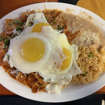Tamales Guadalajara - Chilaquiles with sunny side up eggs - Mexican Near Me - Tolleson, Arizona Tamales Guadalajara - Chilaquiles with sunny side up eggs - Mexican Near Me - Tolleson, Arizona