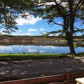 Altnacealgach Motel - View of the Loch from the Motel - Hotels Near Me - Lairg, HLD