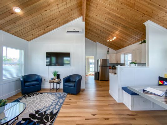 The Houseboats of Seville Harbour by null