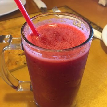 Cafe Mawal - This smoothie is was the best especially on a hot summer day! - Middle Eastern Near Me - Houston, Texas