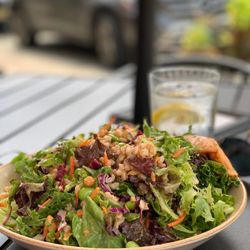 The Farmer's Daughter - Edemame Crunch Salad - don't underestimate this dense, flavorful dish. So yummy!!