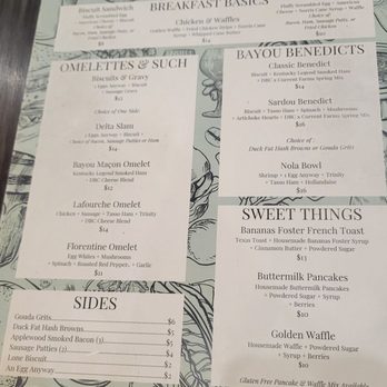 Delta Biscuit - Breakfast menu 6.6.24 - Breakfast & Brunch Near Me - Monroe, Louisiana
