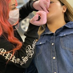 Pretty In Ink - Try our our Needleless hyaluron lip fillers here at Pretty in ink with Mpressbeauty