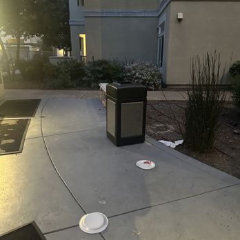 Avalon Dublin Station - Dirty trashcans - Apartments Near Me - Dublin, California