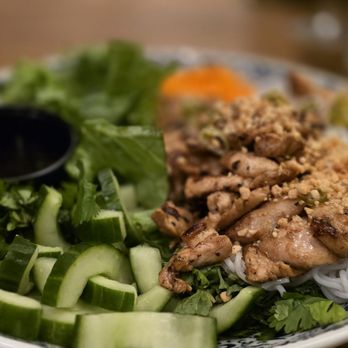 Little Miss Ha - Vermicelli Noodles with Chicken - Vietnamese Near Me - St. Augustine, Florida Little Miss Ha - Vermicelli Noodles with Chicken - Vietnamese Near Me - St. Augustine, Florida