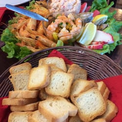 Chimarrão - The seafood platter - it looked better than it tasted!