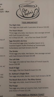 Menu photo 4 Doc Taylor's Virginia Beach, VA