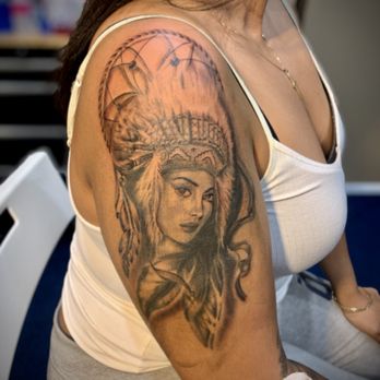 Painful Serenity Ink - Custom native design - Tattoo Near Me Painful Serenity Ink - Custom native design - Tattoo Near Me