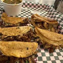 Tacochela - Birria Tacos!!!  Don't forget the consume for dipping.