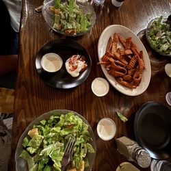 Buffalo Jump Saloon and Steakhouse - Dinner salads
